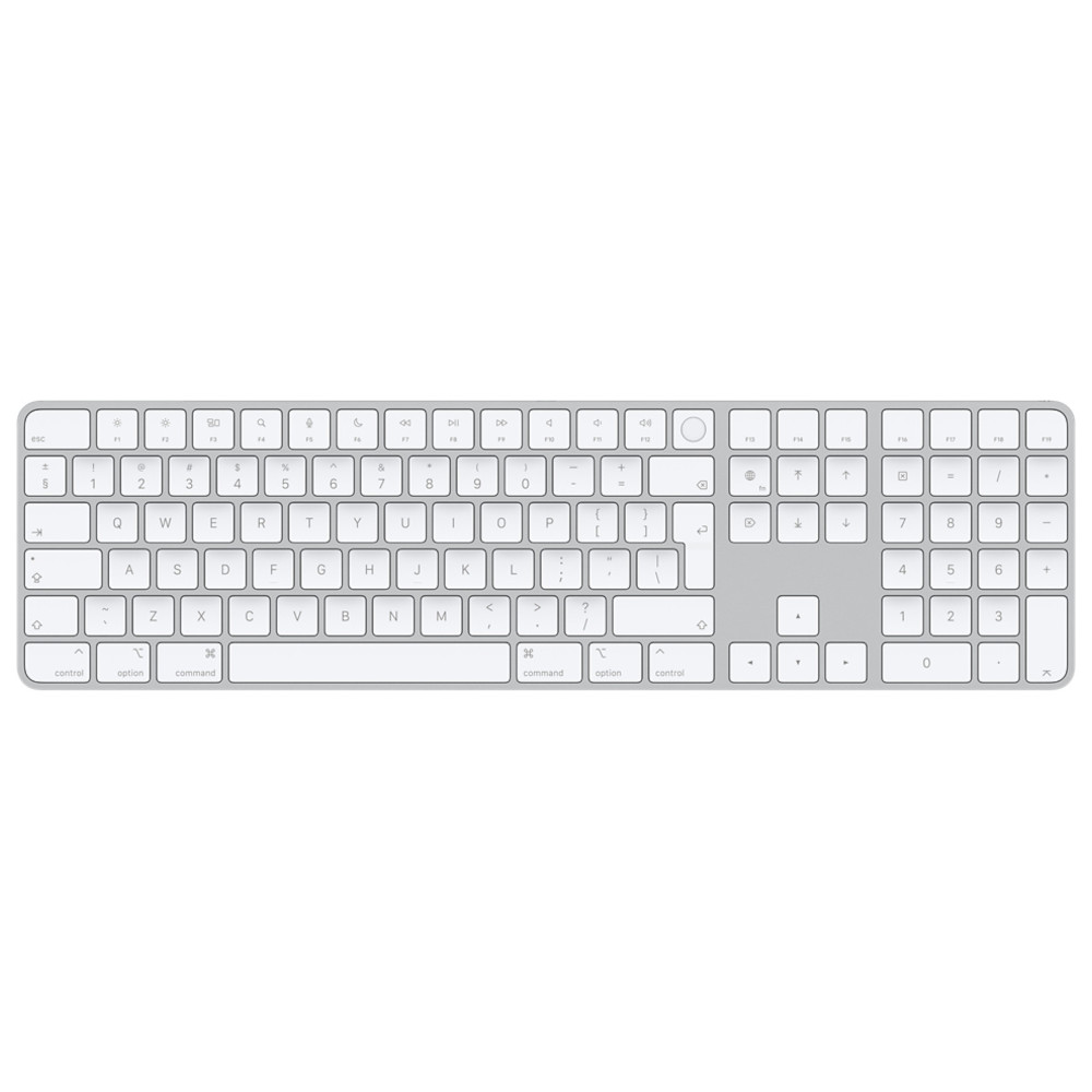  Tastatura Apple Magic MK2C3Z/A, Touch ID, Numeric Keypad, Int-English Layout, Alb 