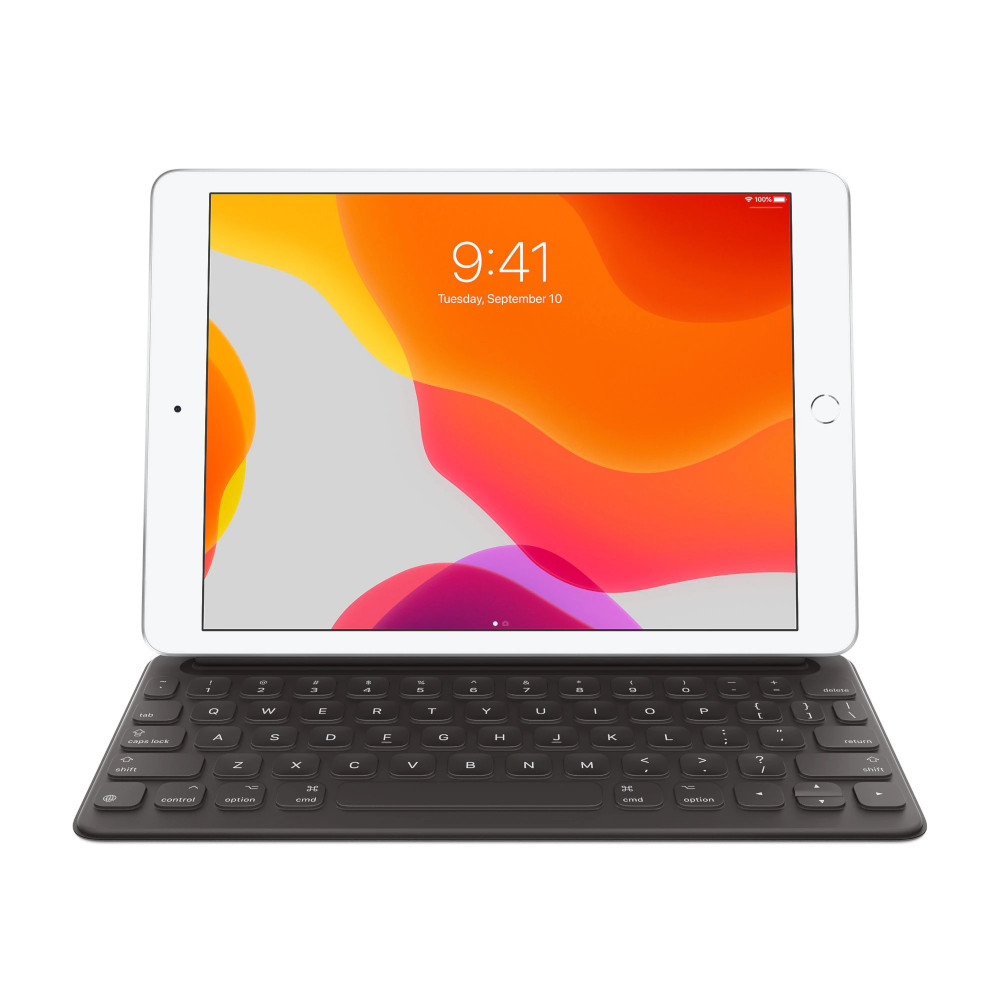 Tastatura Apple Smart MX3L2Z/A, pentru iPad 7/ iPad Air 3, Layout EN, Negru