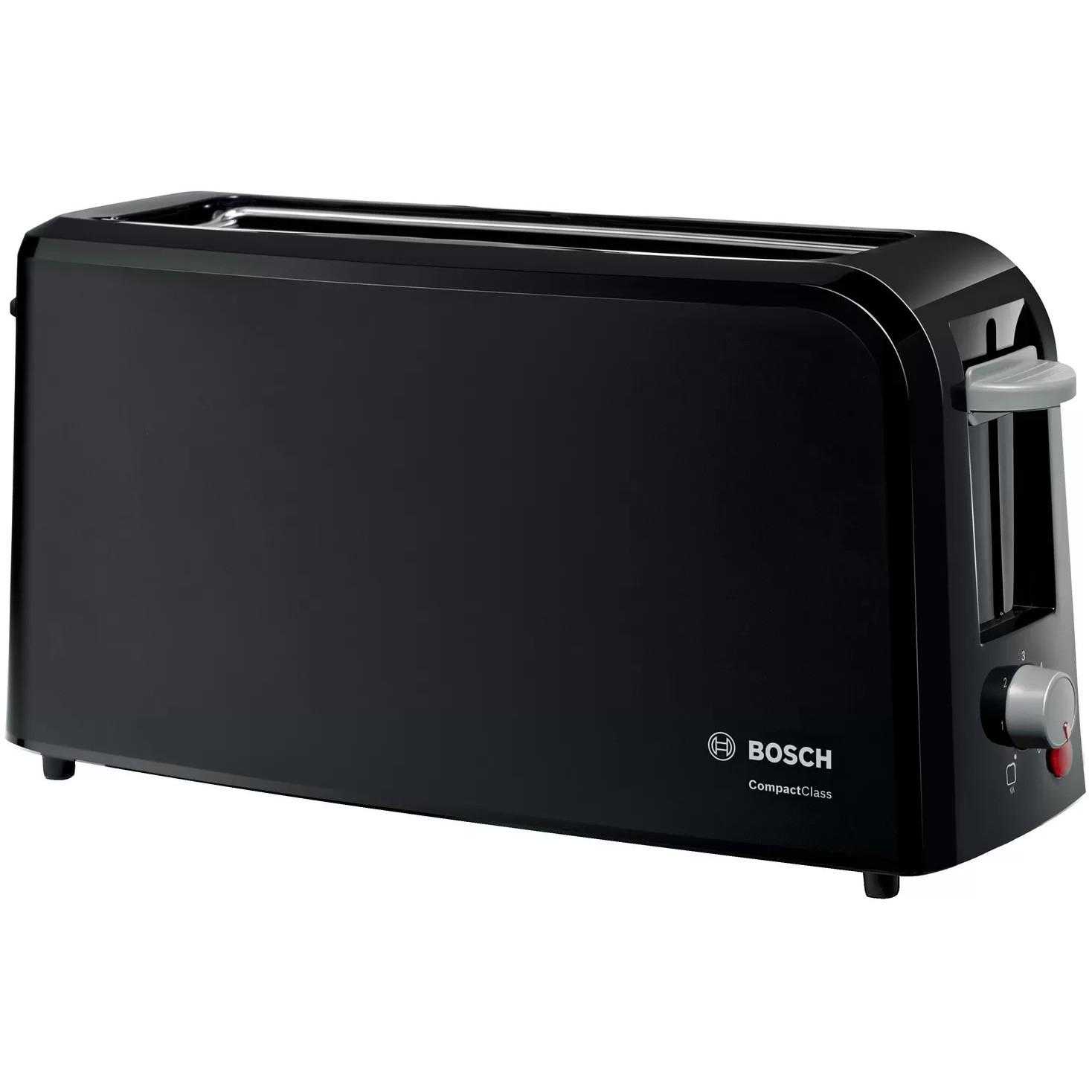  Prajitor de paine Bosch CompactClass TAT3A003, 980 W, 2 felii, Negru 