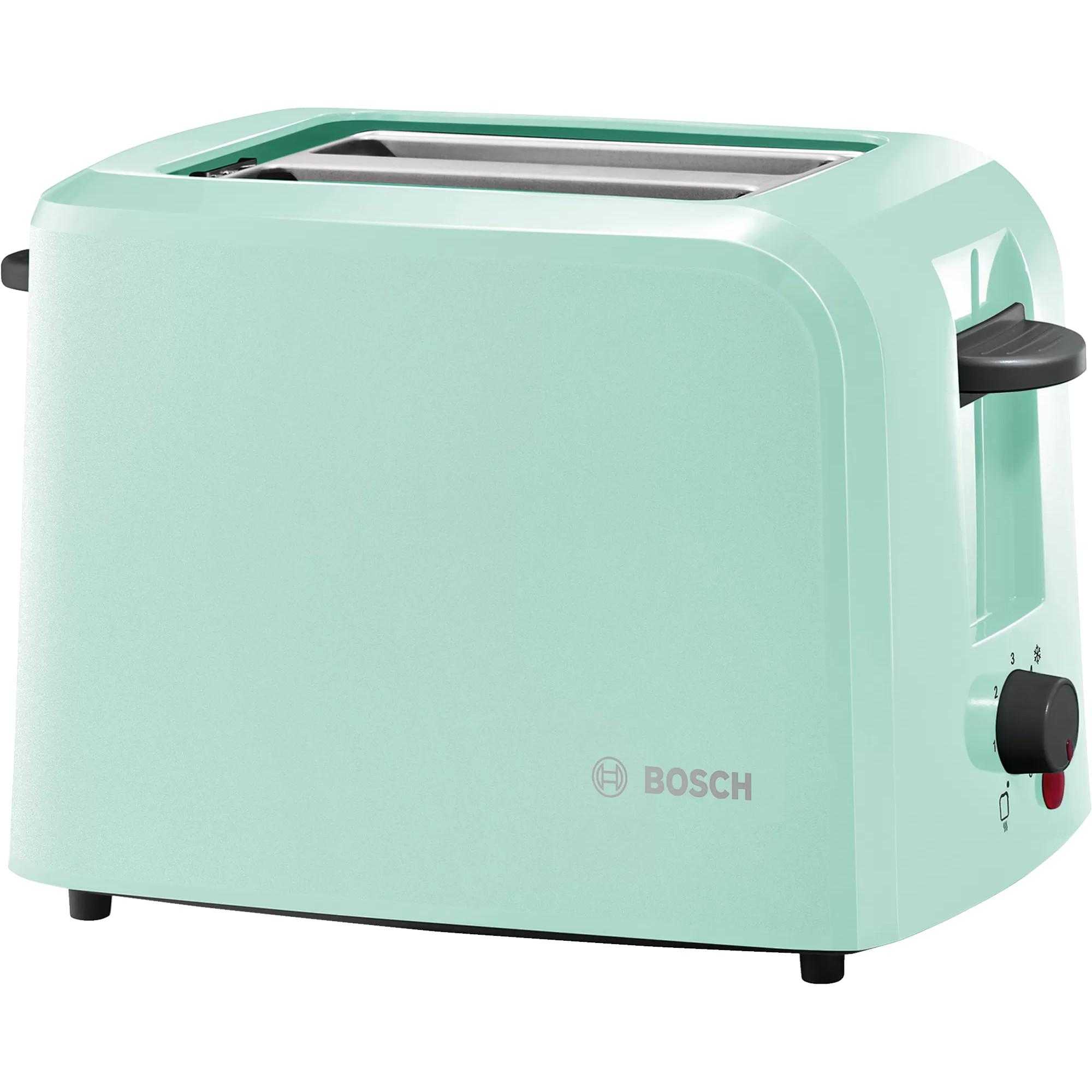 Prajitor de paine Bosch TAT3A012, 980 W, 2 felii, Verde 