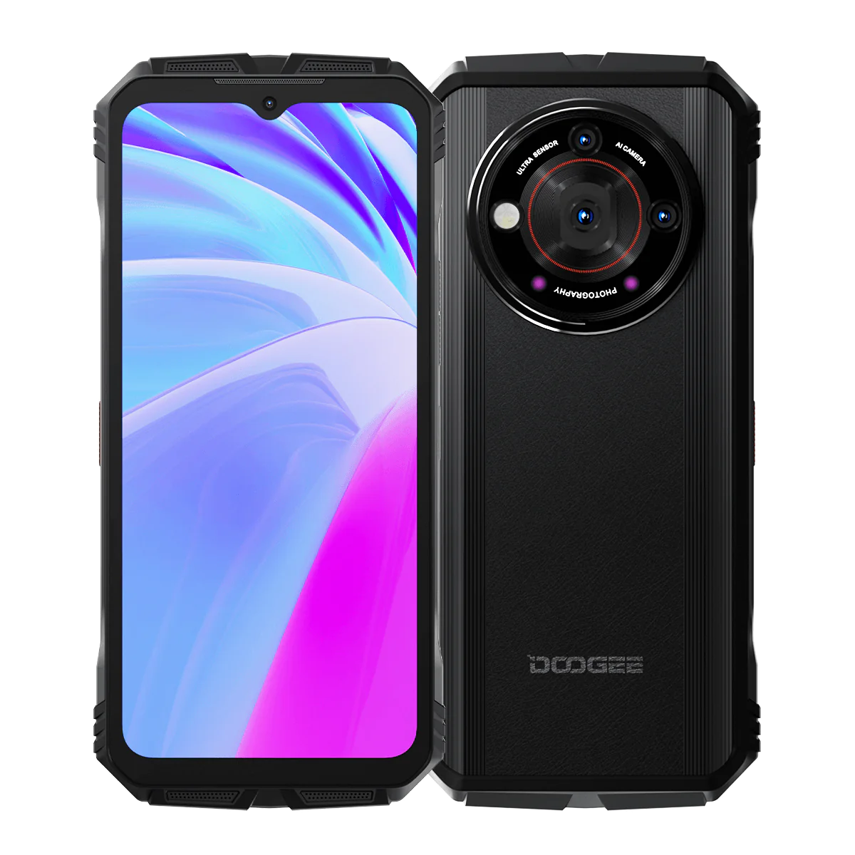 Telefon mobil Doogee V30 Pro Black, 5G, 6.58" FHD, 32GB Ram(12+20 extensibil), 512GB ROM, 200MP, Android 13, Wi-Fi 6, OTG, NFC, 10800mAh, Dual 5G SIM