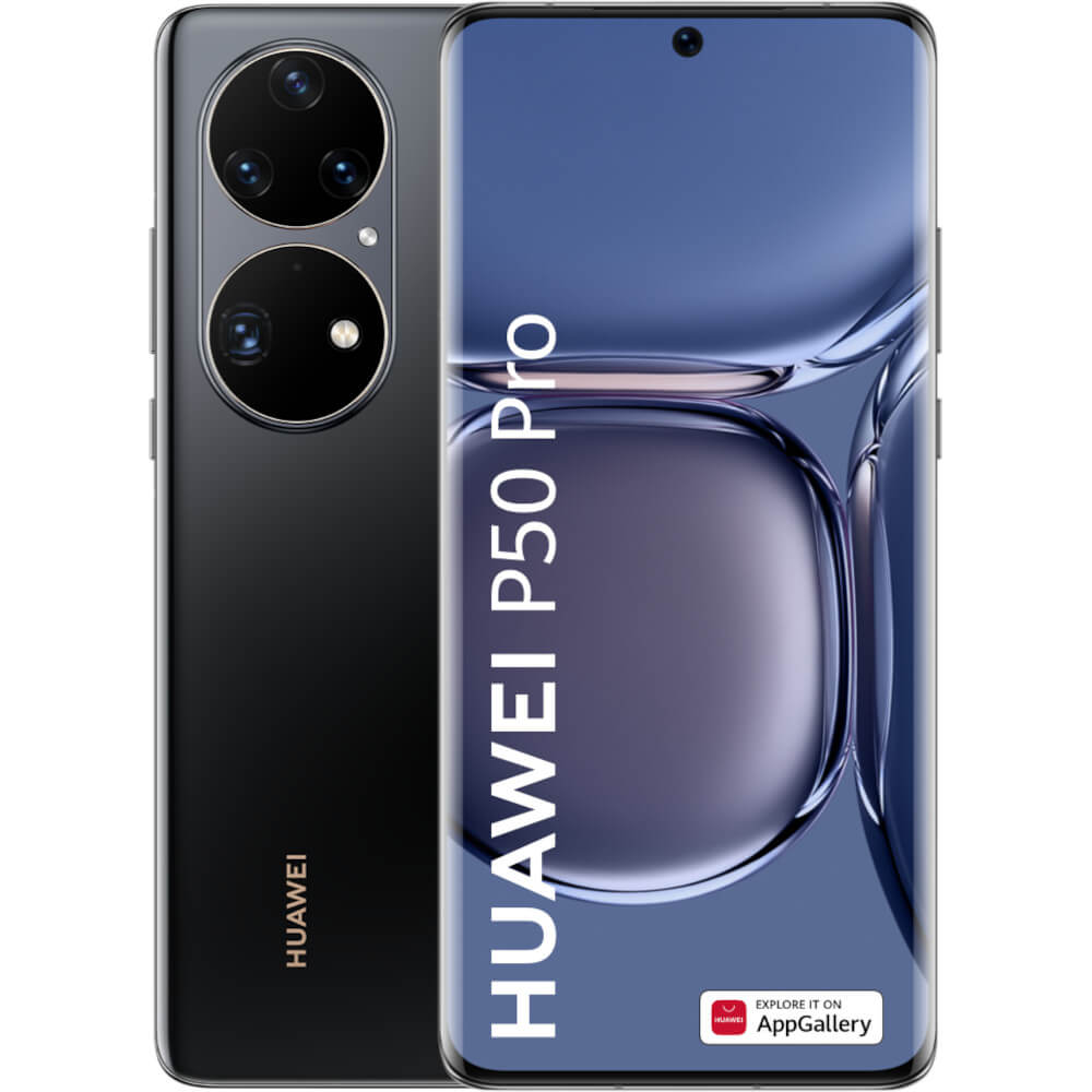  Telefon mobil Huawei P50 Pro, Dual SIM, 8GB RAM, 256GB, 4G, Golden Black 