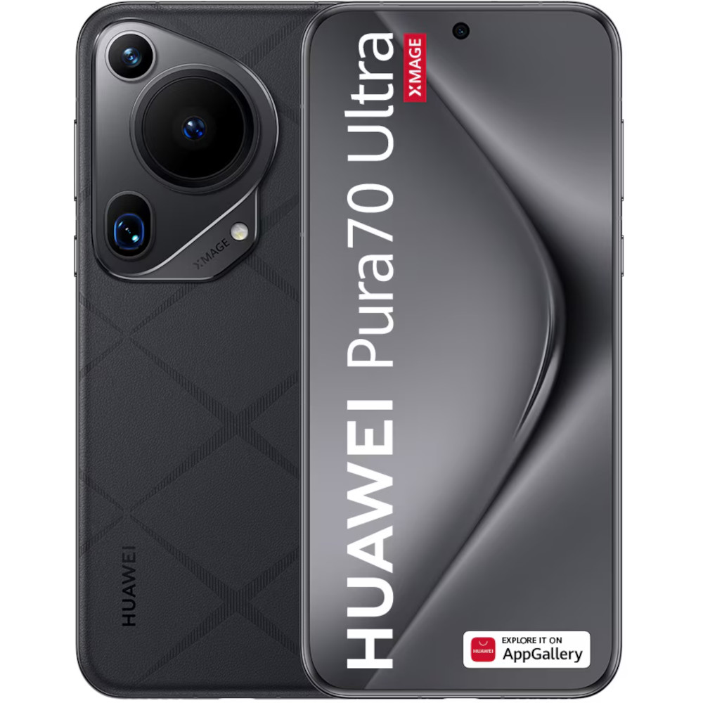 Telefon mobil Huawei Pura 70 Ultra, 512GB, 16GB RAM, Dual SIM, Negru