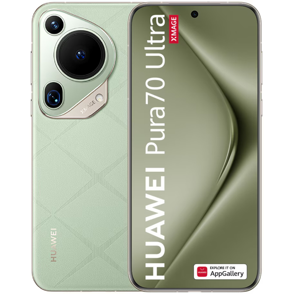 Telefon mobil Huawei Pura 70 Ultra, 512GB, 16GB RAM, Dual SIM, Verde