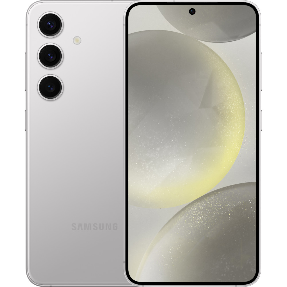 Telefon mobil Samsung Galaxy S24, 128GB, 8GB, Dual SIM, Marble Gray