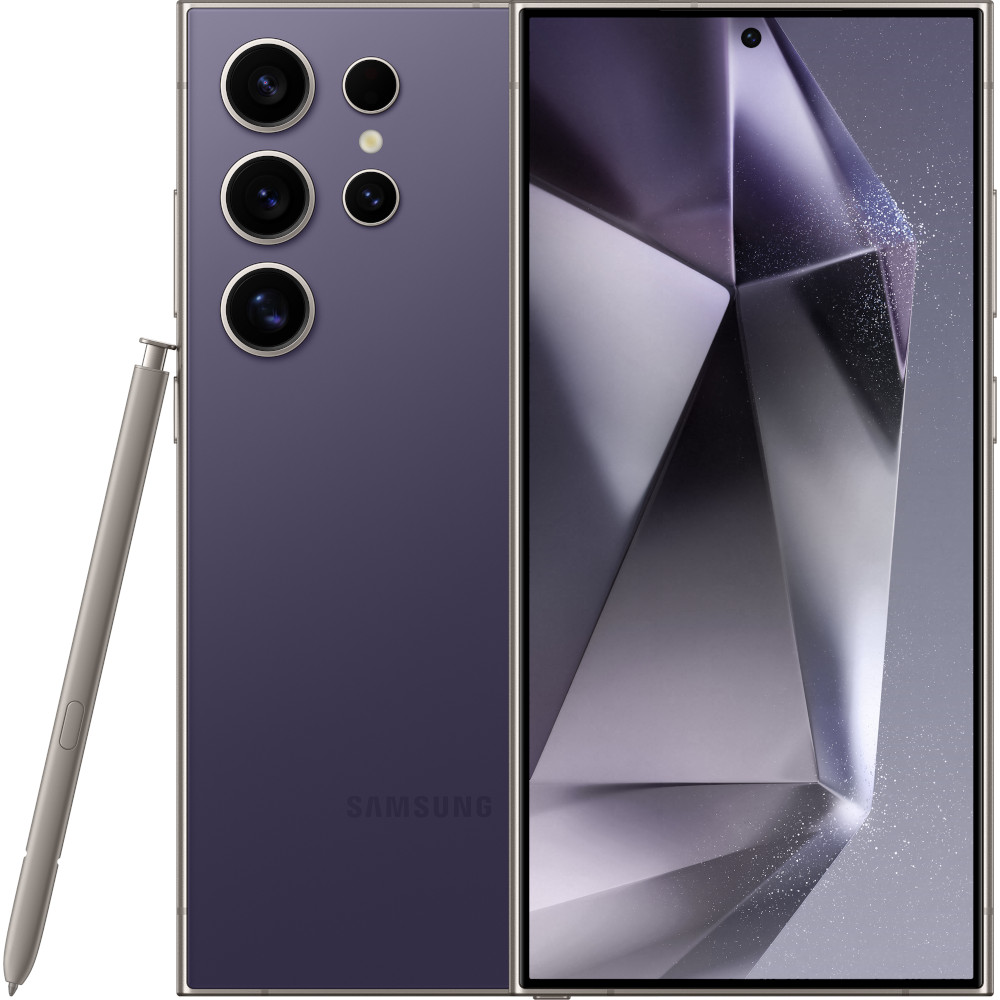 Telefon mobil Samsung Galaxy S24 Ultra, 1TB, 12GB, Dual SIM, Titanium Violet