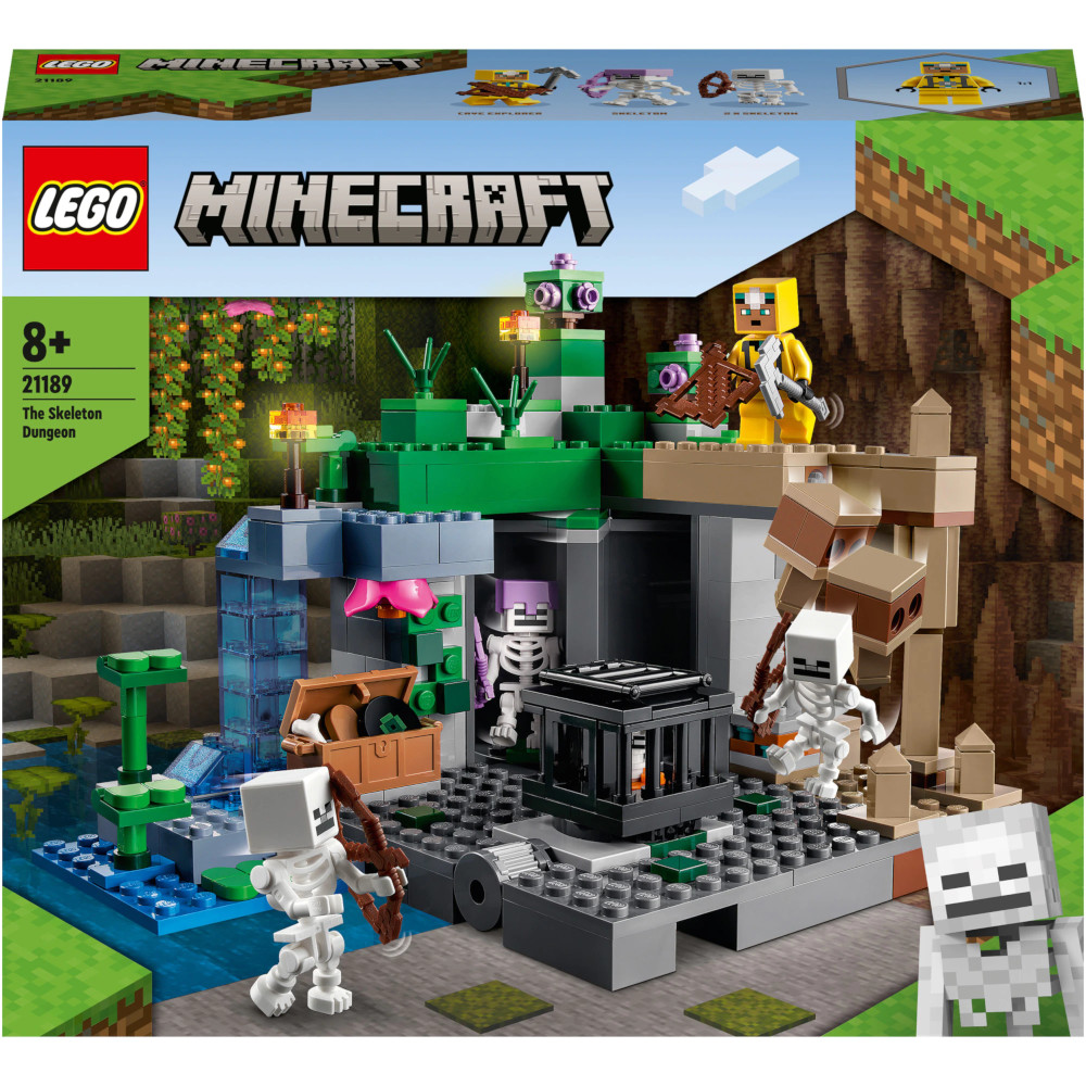  LEGO&#174; Minecraft&#174; - Temnita scheletelor 21189, 364 piese 