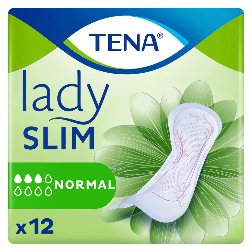  Absorbante pentru incontinenta urinara Tena Lady Slim Normal, 12 buc 