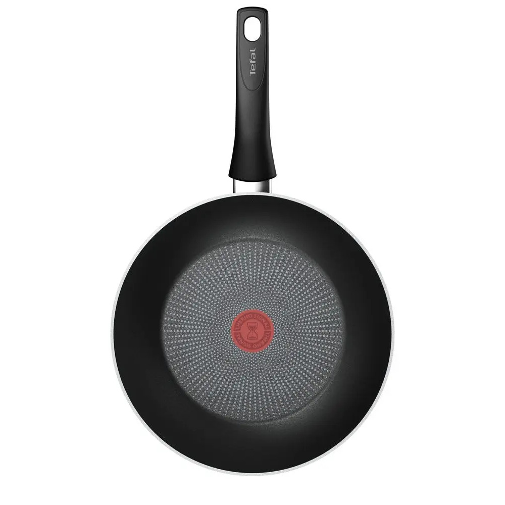 Tigaie wok Tefal Force C2921953, 28 cm, Thermo Signal