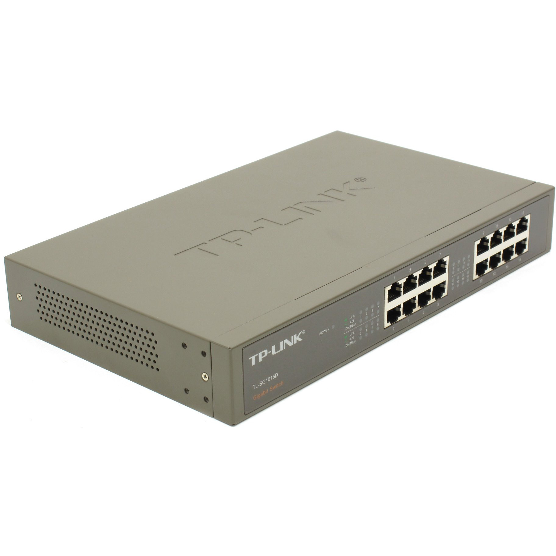  Switch TP-Link TL-SG1016D, 16 porturi, 10/100/1000 mb/s 