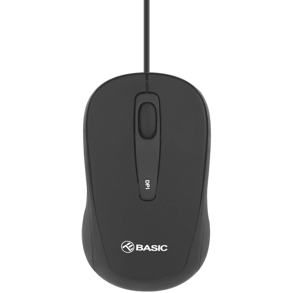 Mouse Tellur Basic, 1600 DPI, Mini, Cu fir, Negru