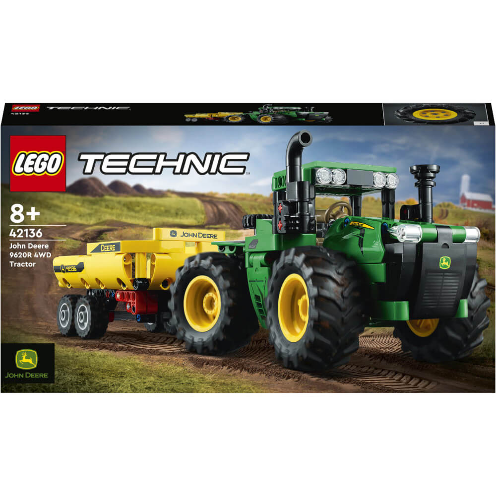  LEGO&#174; Technic - Tractor John Deere 42136, 390 piese 
