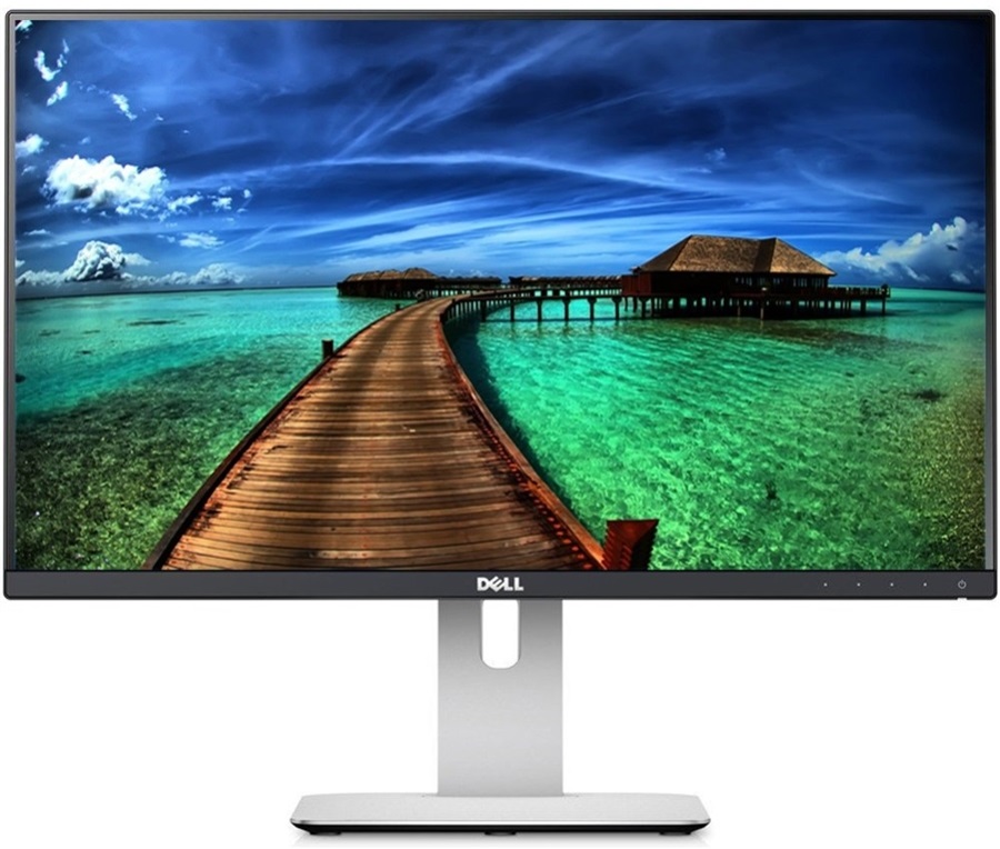  Monitor LED IPS Dell U2414H, 60 cm, Full HD, Argintiu 