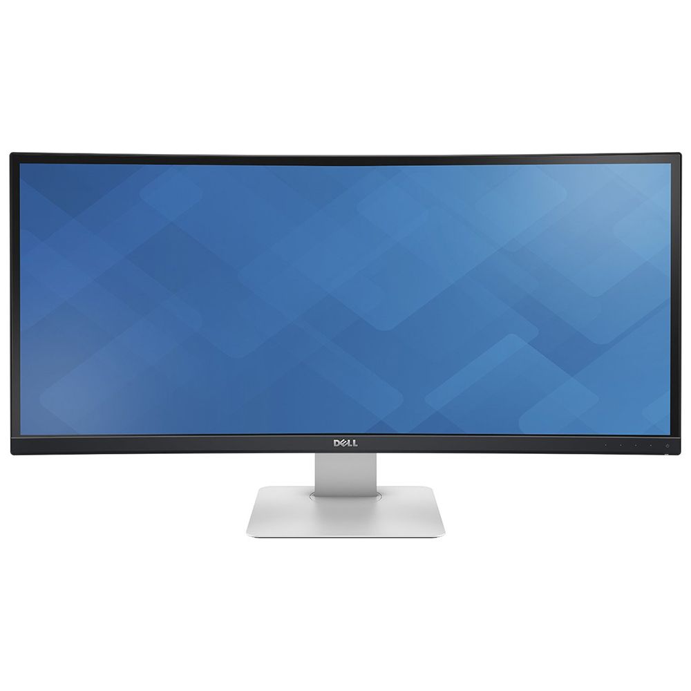 Monitor LED Gaming Curbat Dell U3415W, 34", UltraW-QHD (3440x1440),&nbsp;Display Port, HDMI, hub USB 3.0, Boxe, Negru