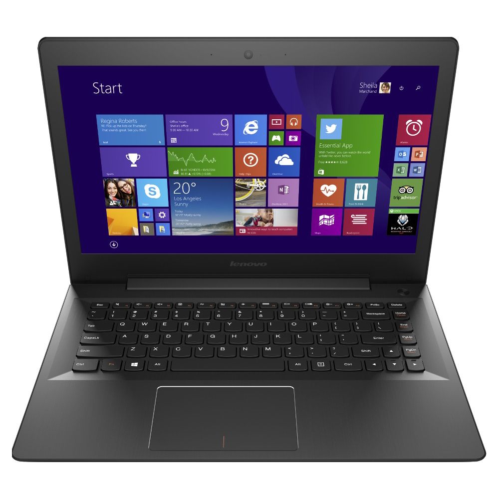  Laptop Lenovo IdeaPad U41-70, Intel Core i5-5200U, 8GB DDR3, SSHD 1TB + 8 GB, nVidia GeForce 920M 2GB, Windows 8 