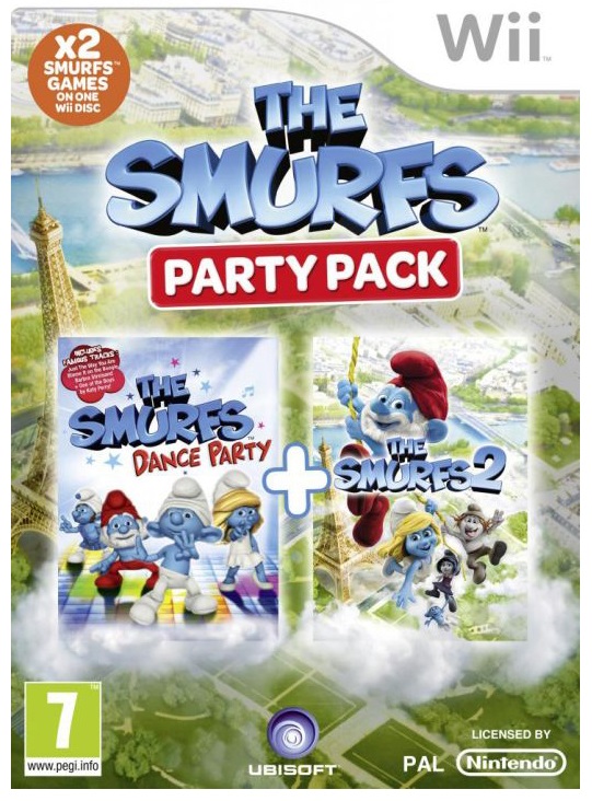  Joc Compilation Smurfs 1 & 2 pentru Wii 