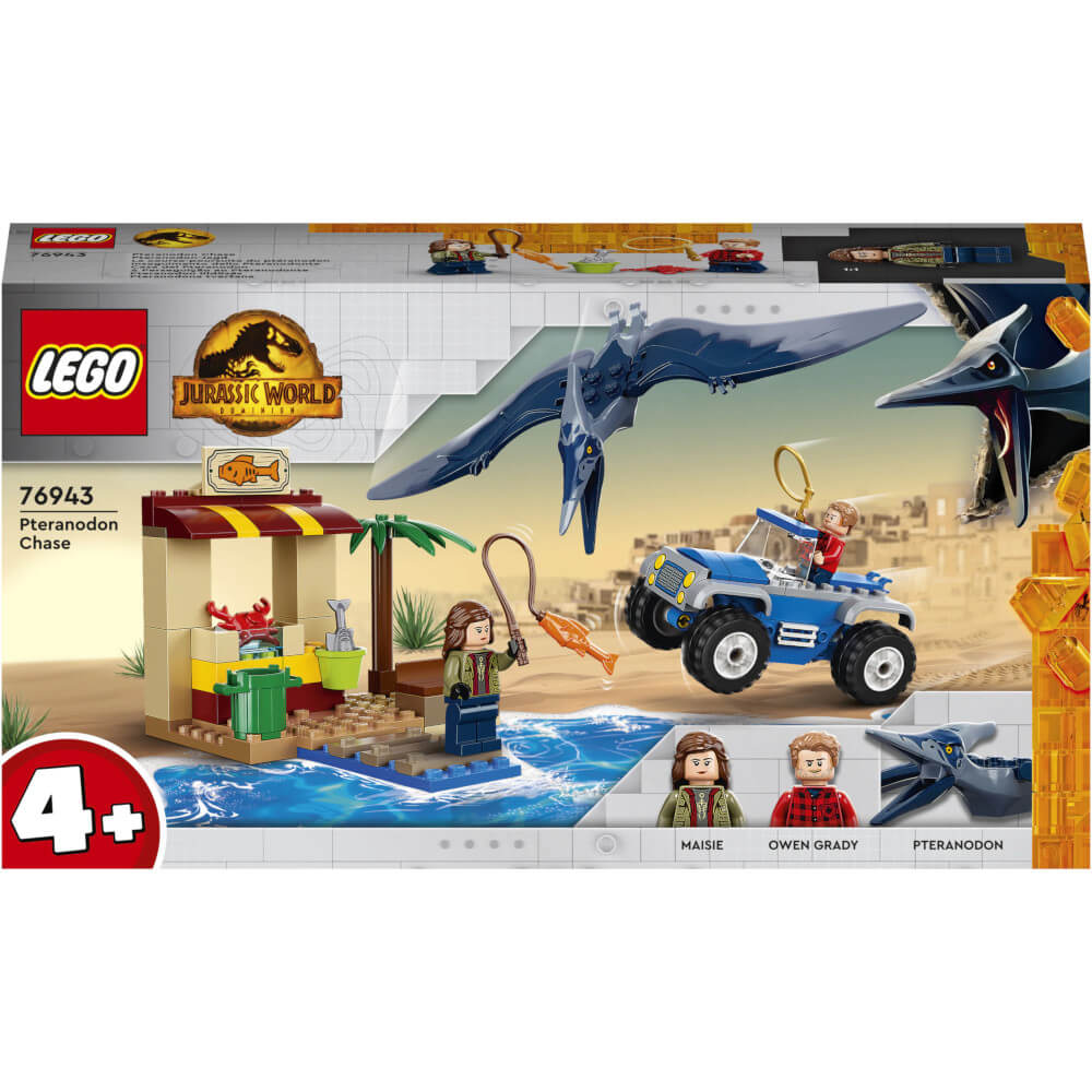  LEGO&#174; Jurassic World&trade; - Urmarirea Pteranodonului 76943, 94 piese 