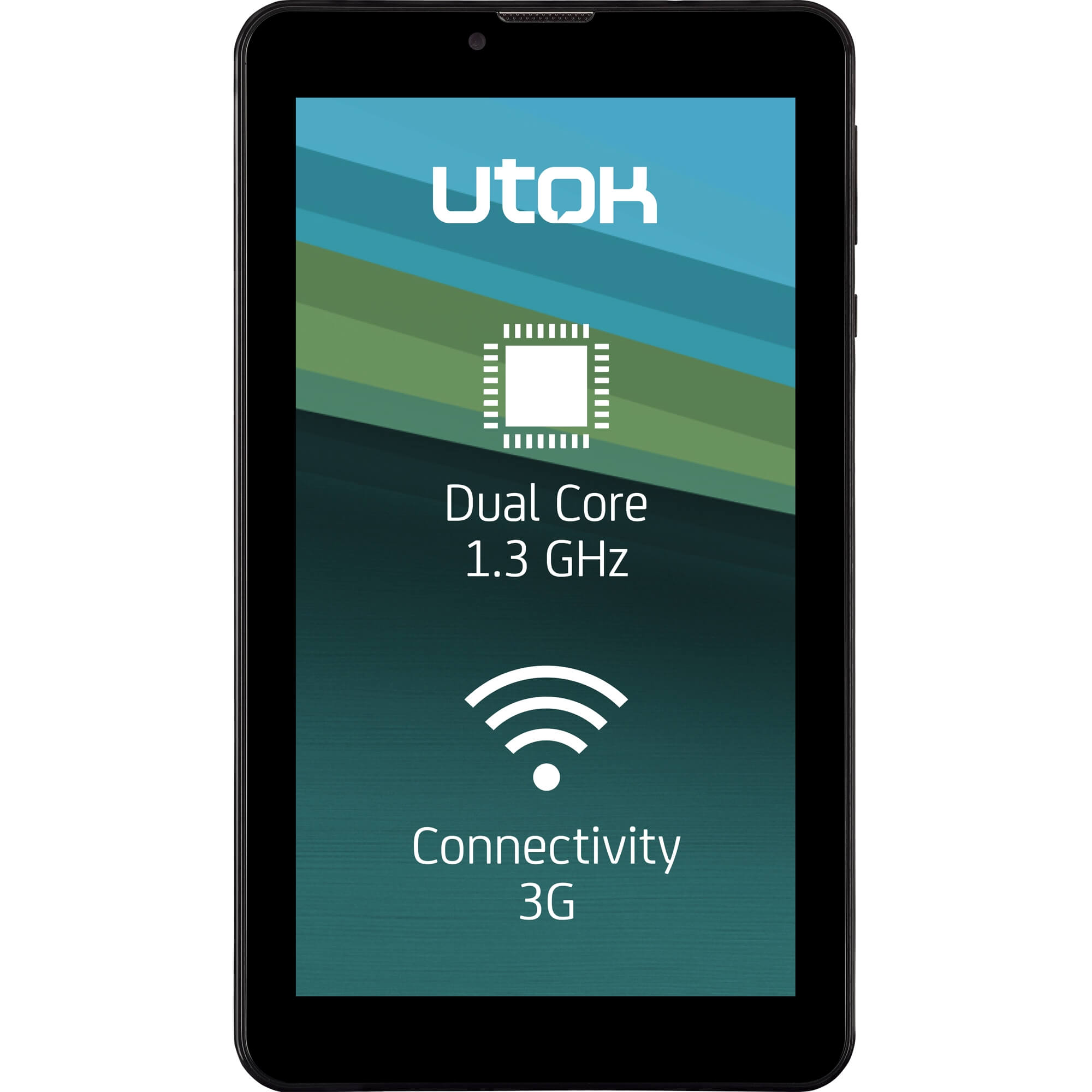  Tableta Utok Hello 7D, Dual-Core, 7", 8GB, Negru 