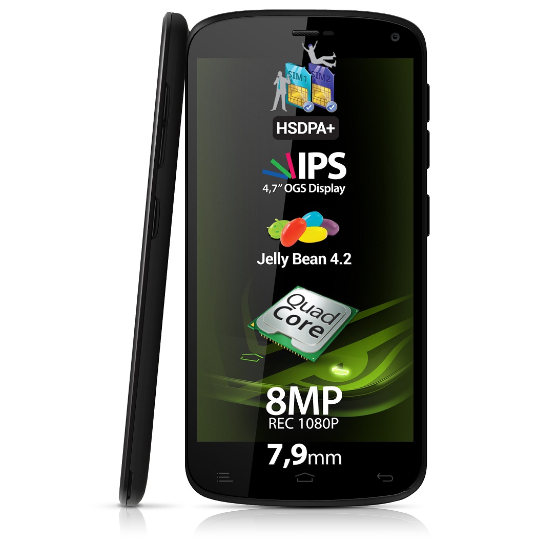  Telefon mobil Allview V1 Viper, 16GB, Dual SIM, Negru 