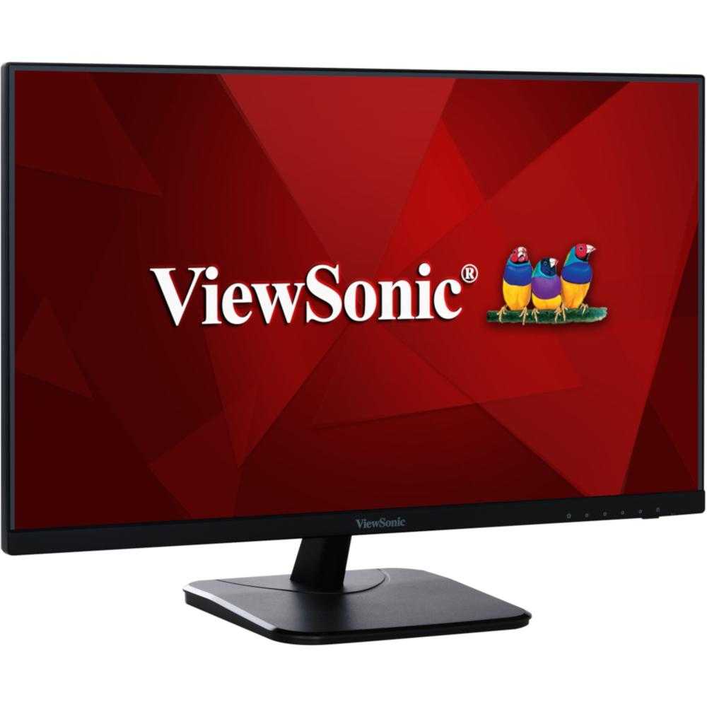  Monitor LED ViewSonic VA2756-MHD, 27", Full HD, Display Port, Negru 