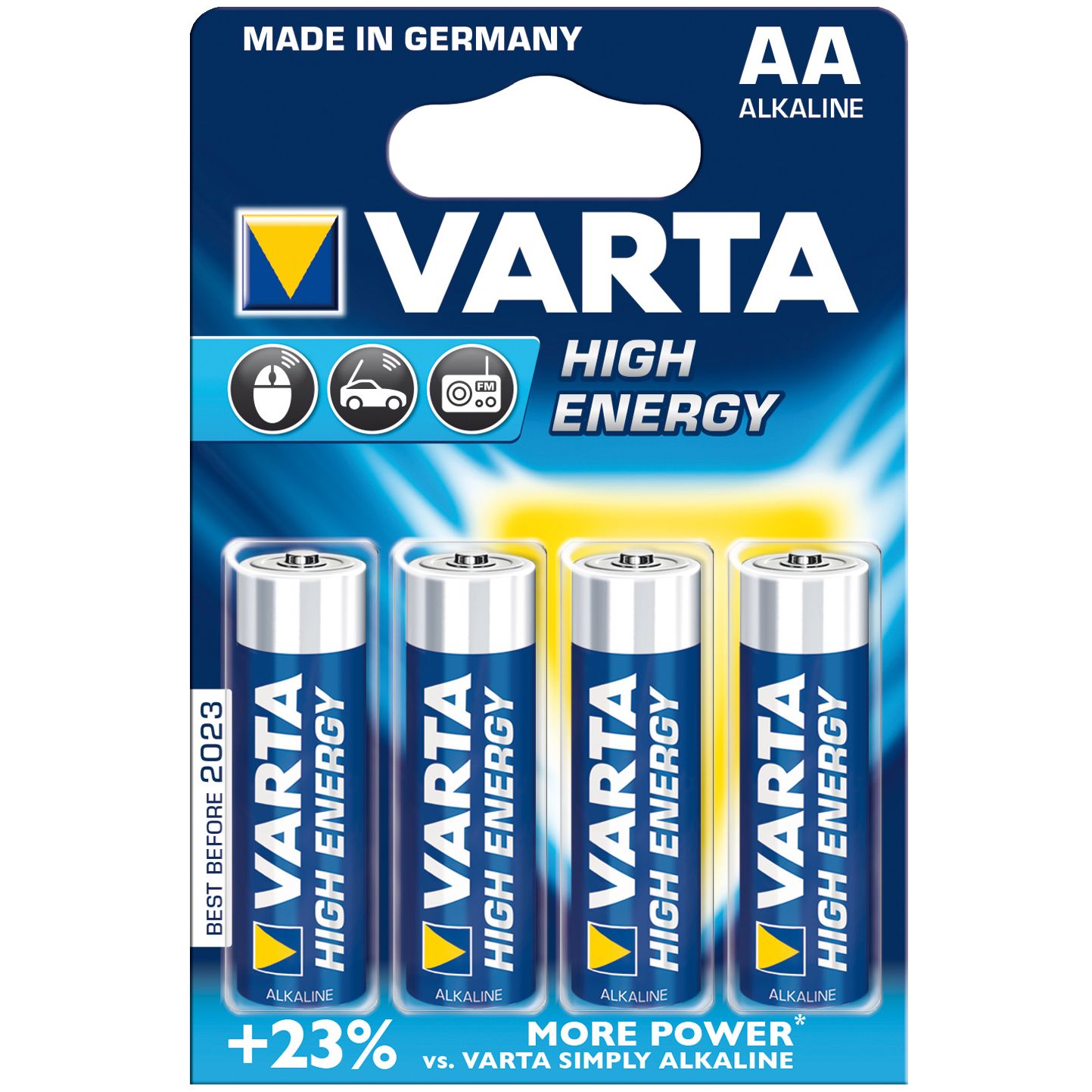 Baterie Alcalina VARTA High Energy AA R6 