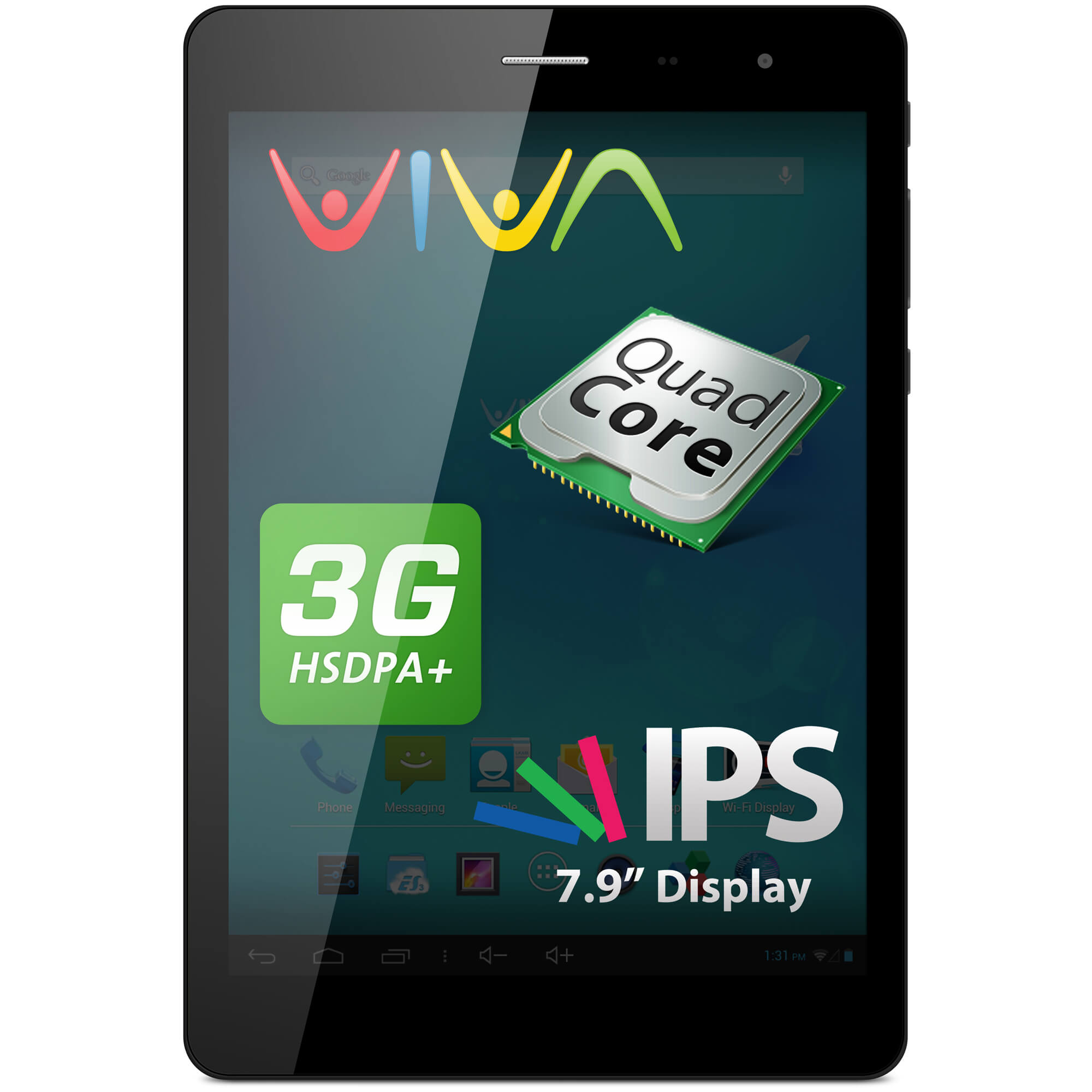  Tableta Allview Viva H8, 7.9", 8GB, Negru 