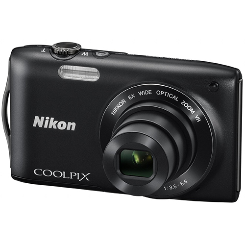  Aparat foto digital Nikon COOLPIX S3300, 16MP, Negru 