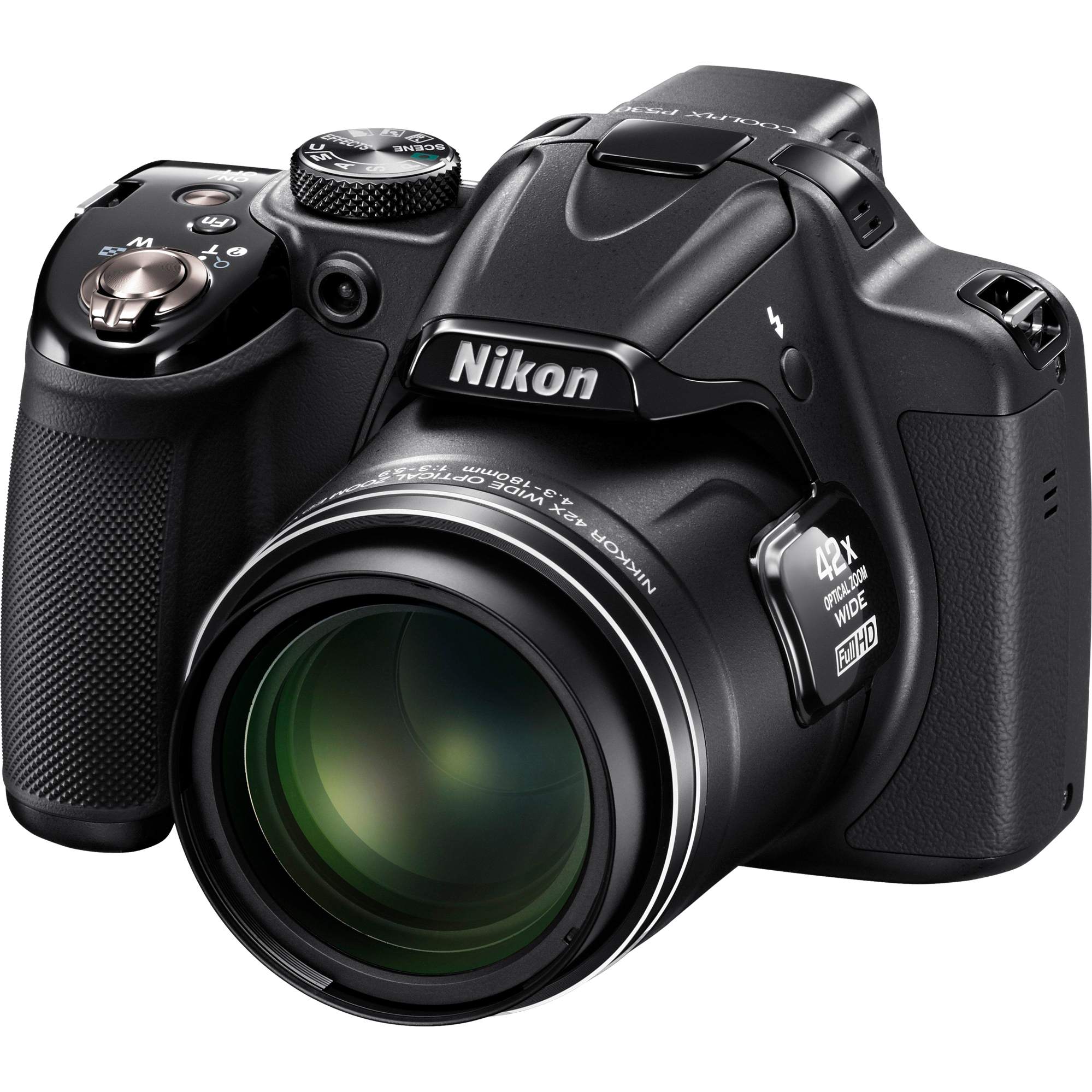  Aparat foto digital Nikon Coolpix P530, 16.1MP, Negru 