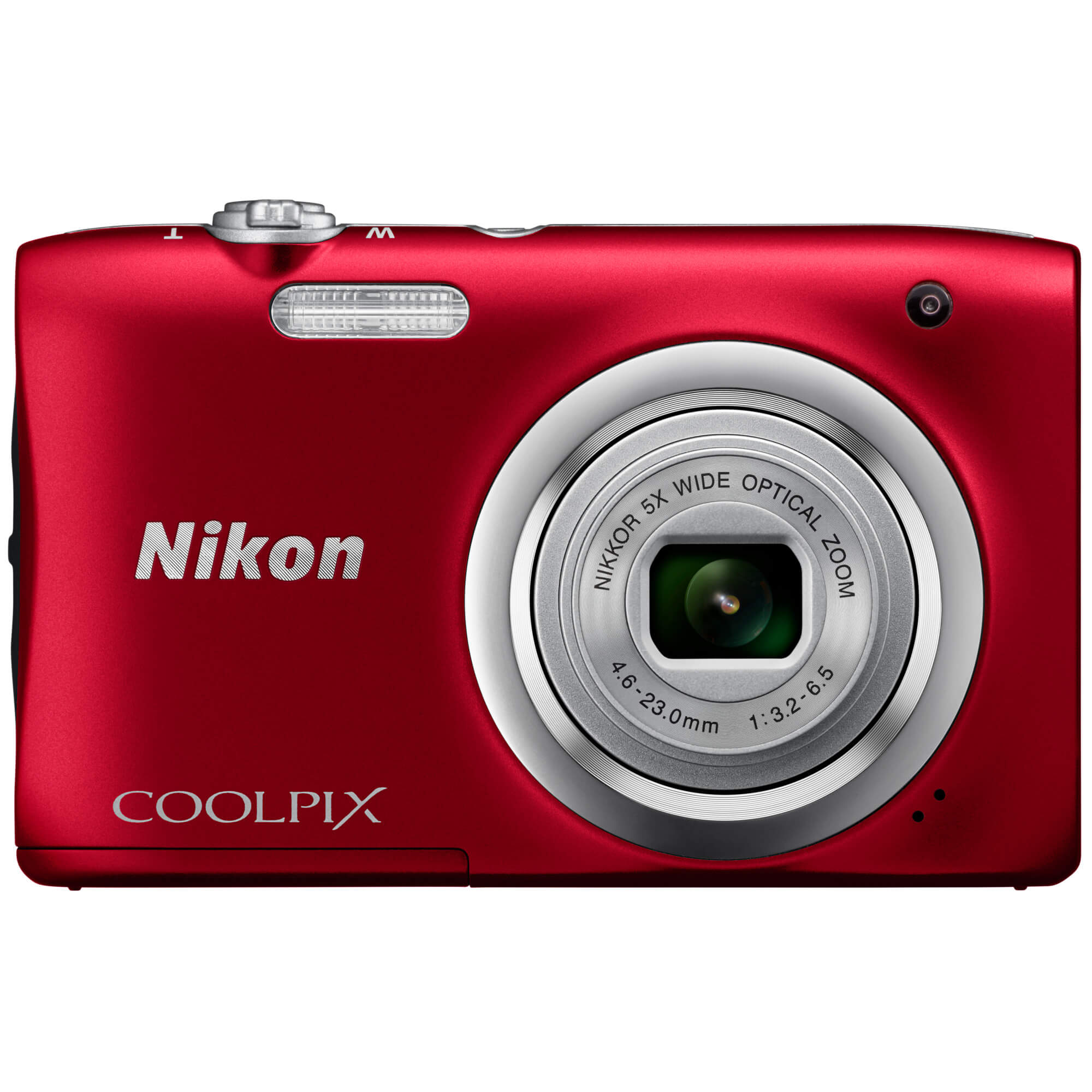  Aparat foto digital Nikon A100, 20.1 MP, Rosu 