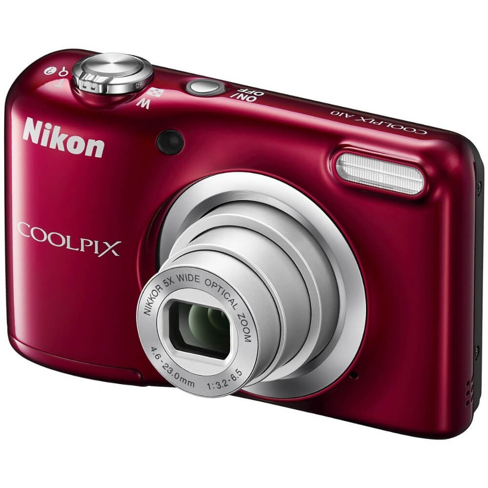  Aparat foto digital Nikon A10, 16.1MP, Rosu 