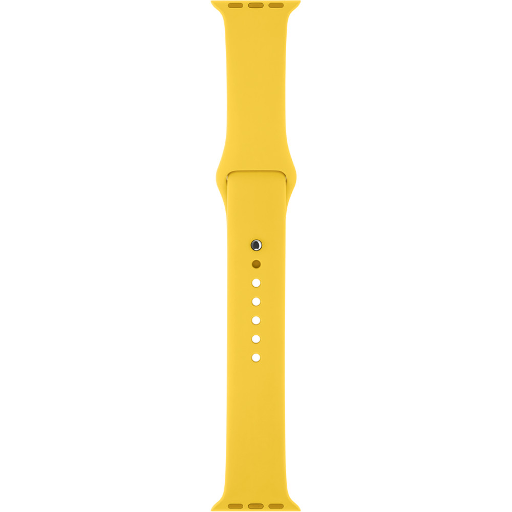  Curea Apple Watch 42mm Yellow Sport Band 