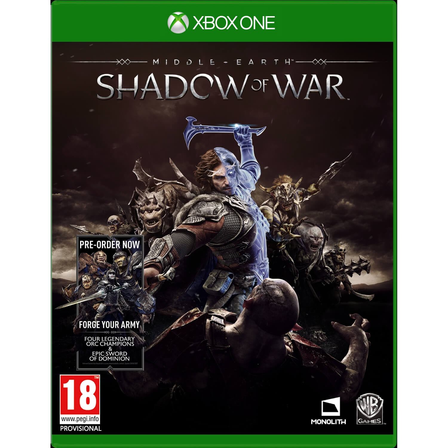 Joc Xbox One Middle Earth Shadow Of War