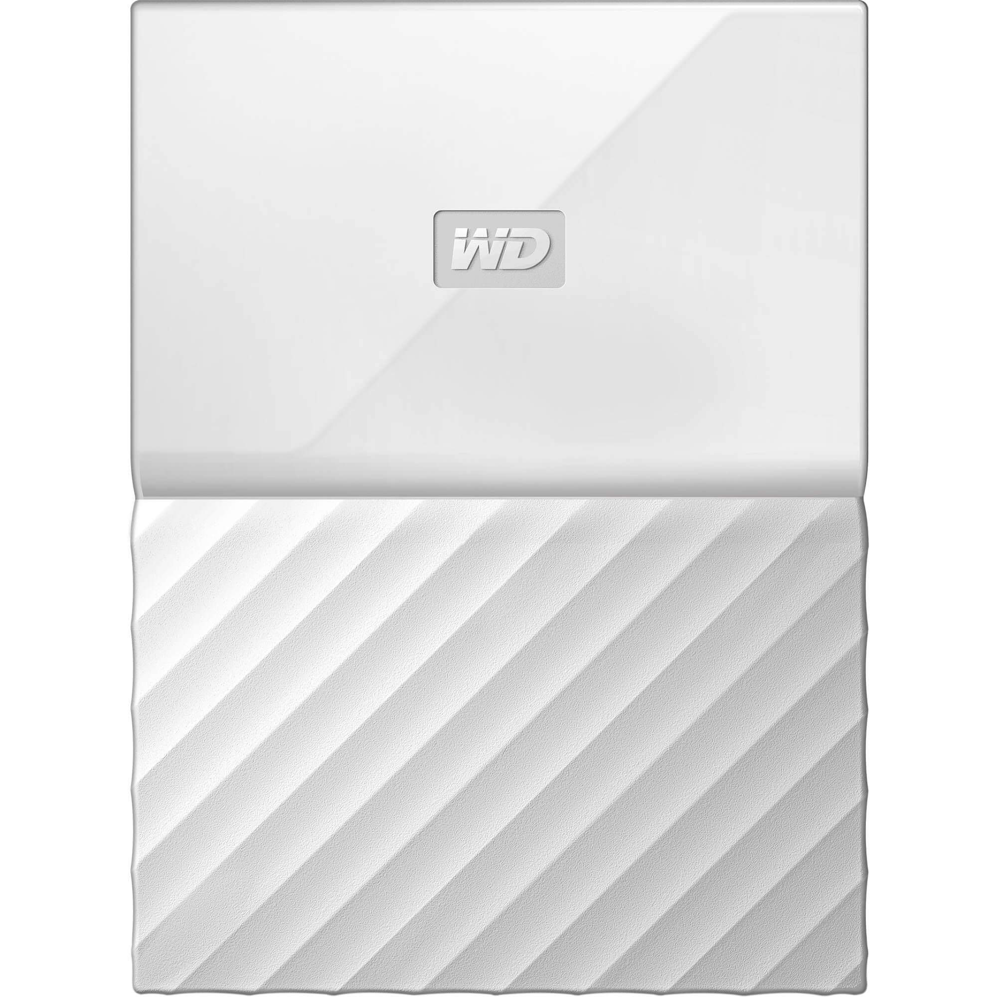  HDD extern Western Digital My Passport, 3TB, 2.5", USB 3.0, Alb 