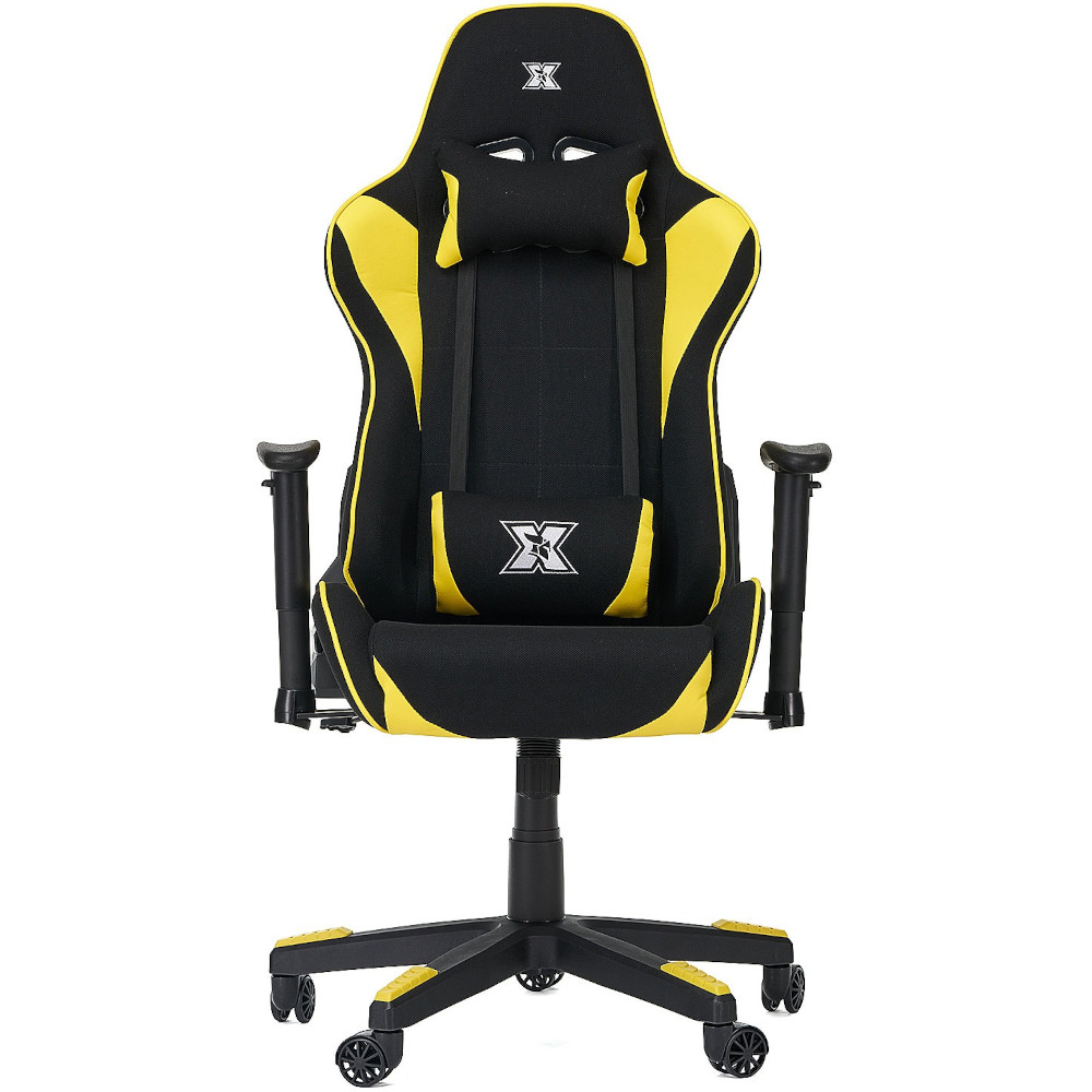 Scaun Gaming Serioux Torin, Negru/Galben