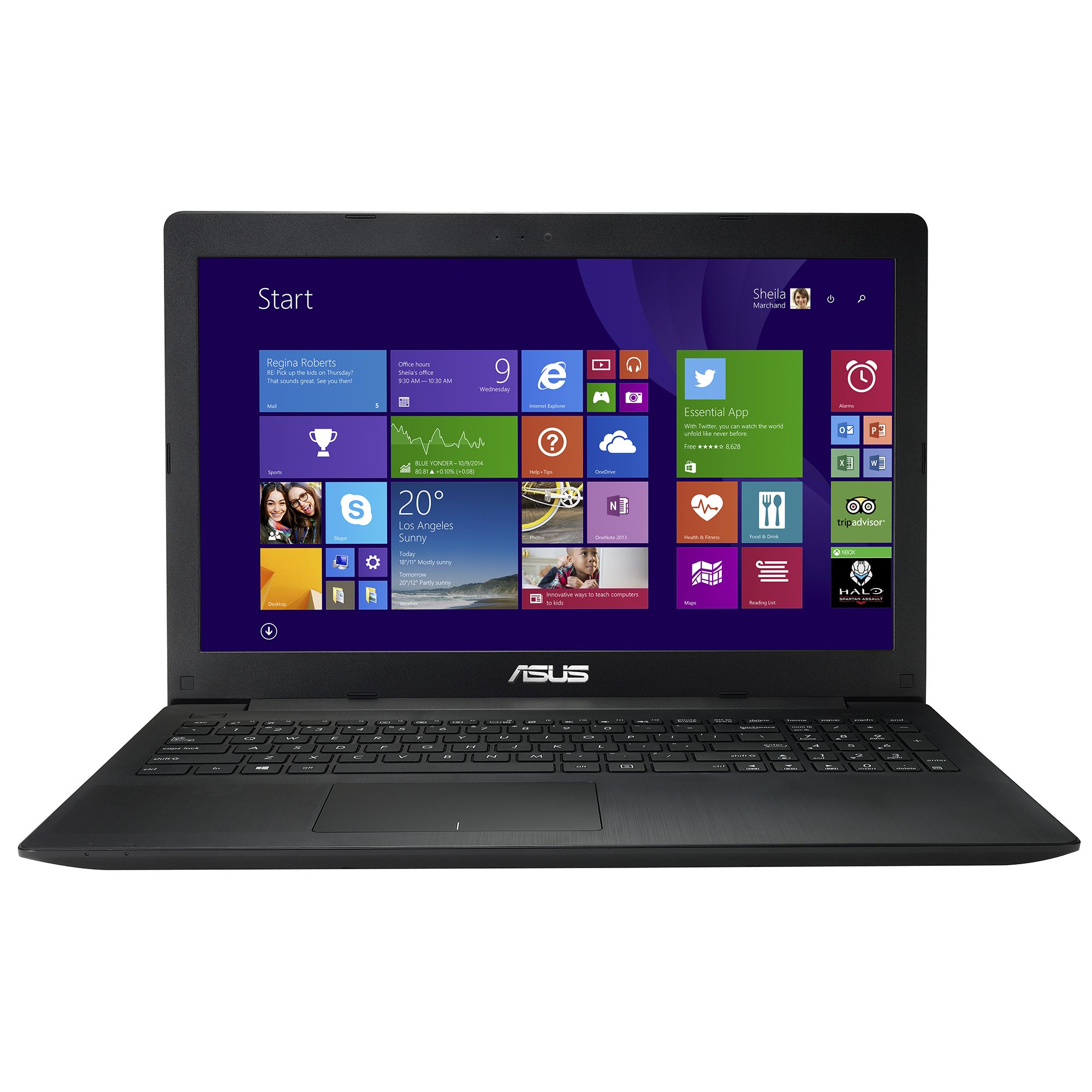  Laptop Asus X553MA-XX898B, Intel CeleronN2830, 4GB DDR3 HDD 500GB, Intel HD Graphics, Windows 8.1 