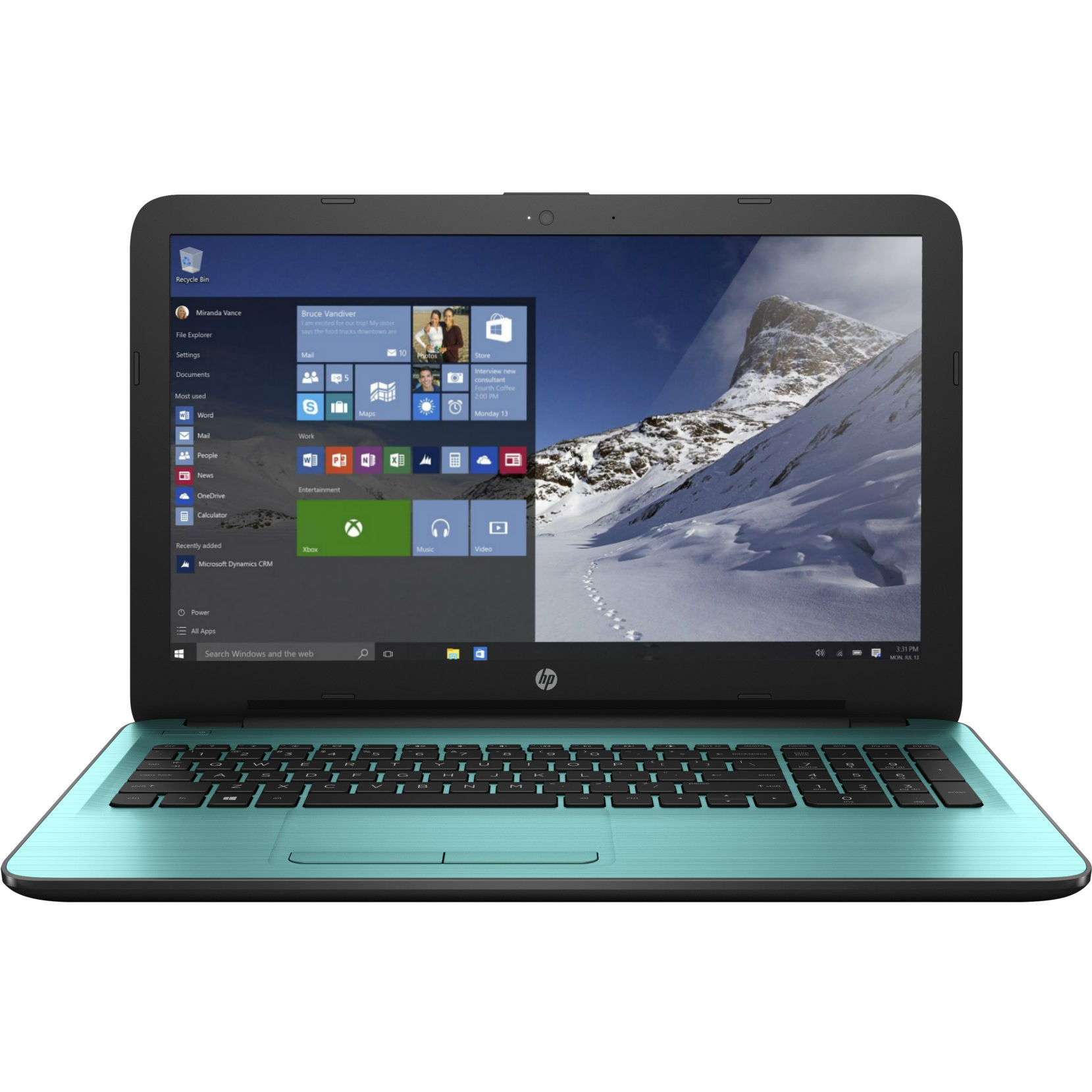 Laptop HP Z9C46EA, Intel Core i3-6006U, 8GB DDR4, SSD 256GB, AMD Radeon R5 M430, Windows 10 Home