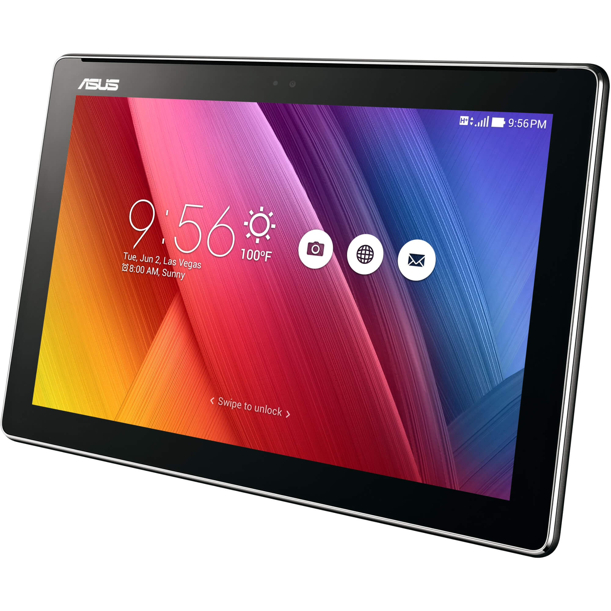  Tableta Asus ZenPad 10.1", Z300CNG, 16GB, Quad-Core, 3G, Negru 