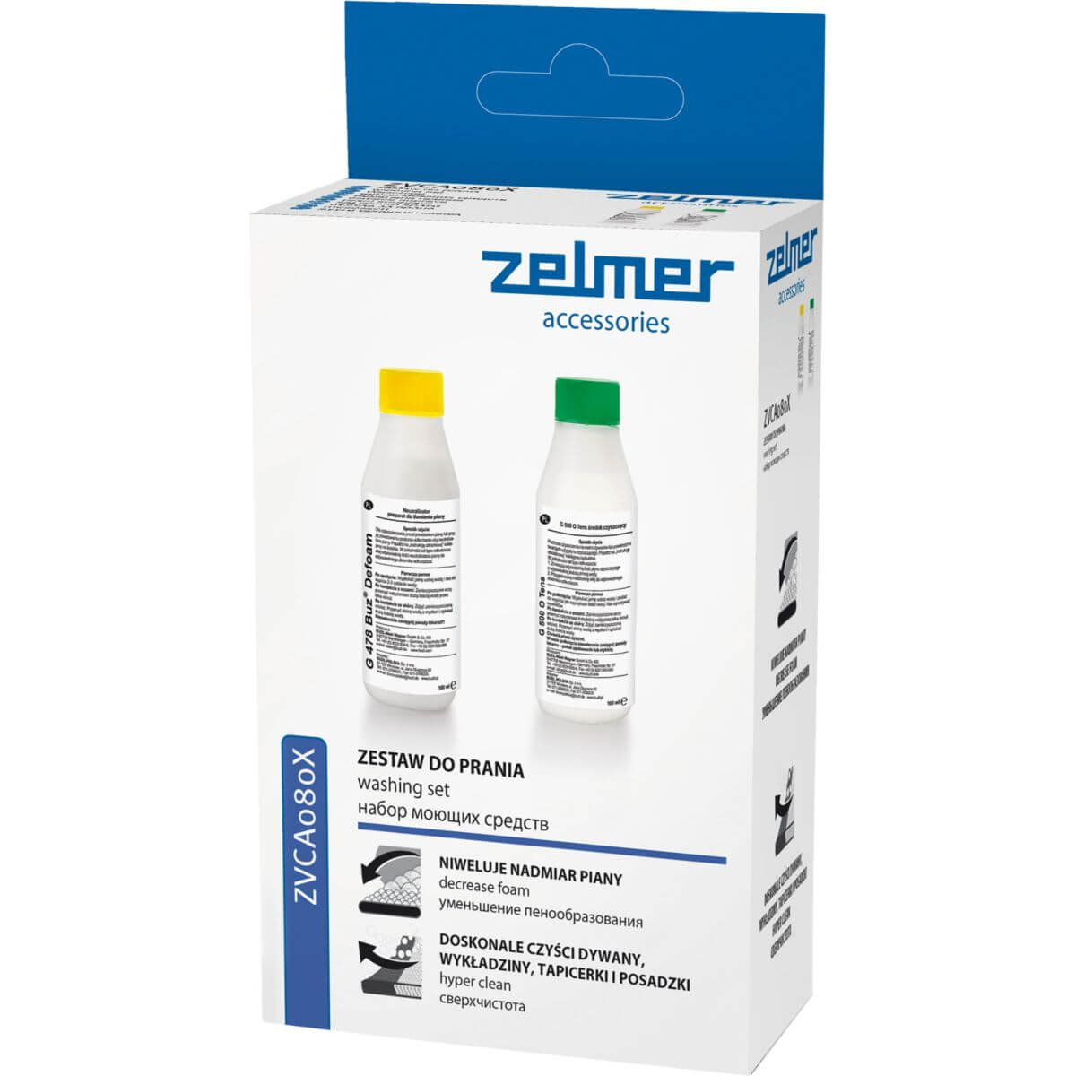  Set detergent si neutralizator de spuma Zelmer ZVCA080X 