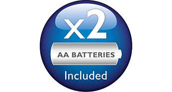 2 baterii Philips AA 