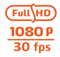 Capturati toate detaliile Full HD 1080p la 30 fps