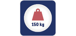 Capacitate maxima de cantarire 150 kg