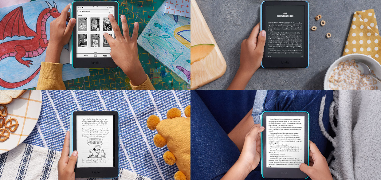 Copiii citesc in medie mai mult de o ora pe zi cand se aseaza cu Kindle-ul