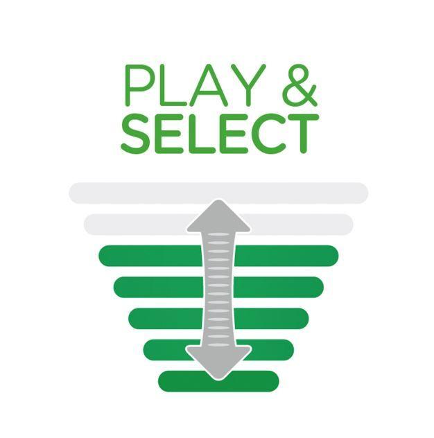 functia Play & Select 