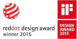 Castigator al premiului Red Dot si iF Design 2015