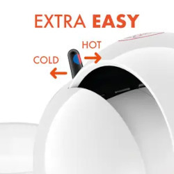 Espressor manual cu capsule sigilate ermetic, pentru bauturi calde si reci