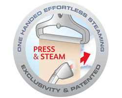 Suport vertical exclusiv Steam & Press pentru rezultate profesionale