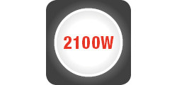 Putere maxima de 2100 W