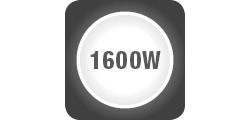 Putere maxima de 1600 W