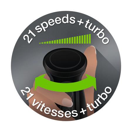 21 viteze variabile + Turbo