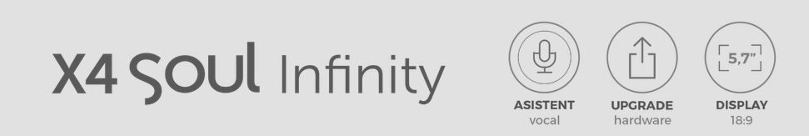 Allview X4 Soul Infinity S, 32GB, 4G, DS, Negru